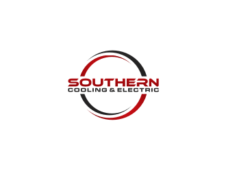 Southern Cooling & Electric logo design by muda_belia