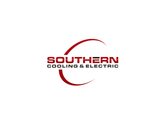 Southern Cooling & Electric logo design by muda_belia