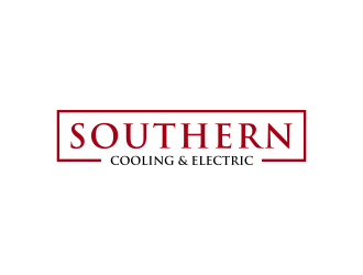 Southern Cooling & Electric logo design by GassPoll