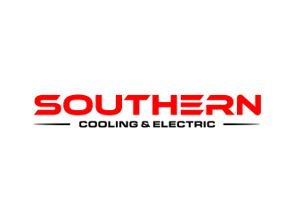 Southern Cooling & Electric logo design by GassPoll