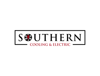 Southern Cooling & Electric logo design by GassPoll