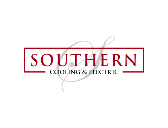 Southern Cooling & Electric logo design by GassPoll