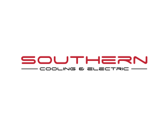 Southern Cooling & Electric logo design by johana