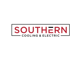 Southern Cooling & Electric logo design by johana