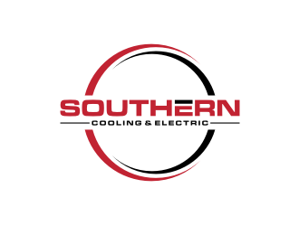 Southern Cooling & Electric logo design by johana