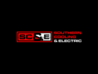 Southern Cooling & Electric logo design by alby