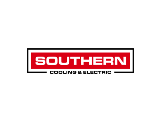Southern Cooling & Electric logo design by GassPoll
