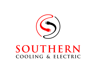 Southern Cooling & Electric logo design by dodihanz