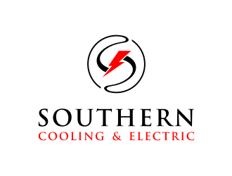 Southern Cooling & Electric logo design by dodihanz