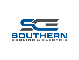 Southern Cooling & Electric logo design by salis17