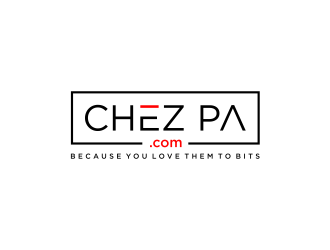 Chez Pa.com logo design by GassPoll