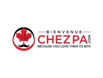 Chez Pa.com logo design by brandshark