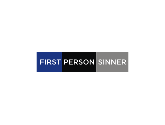 FirstPersonSinner logo design by Diancox