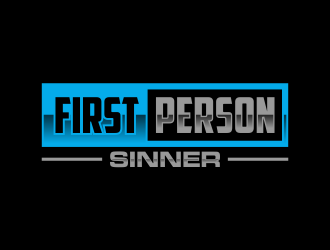 FirstPersonSinner logo design by qqdesigns