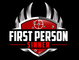 FirstPersonSinner logo design by AamirKhan