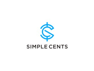 Simple Cents logo design by bombers