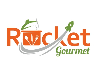 Rocket Gourmet logo design by ruki