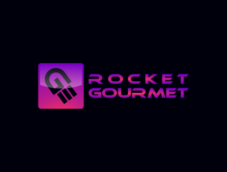 Rocket Gourmet logo design by goblin