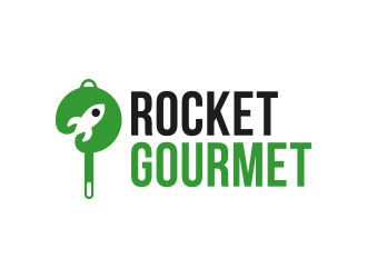Rocket Gourmet logo design by lexipej