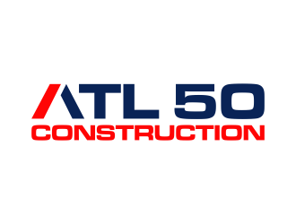 ATL 50 CONSTRUCTION logo design by pel4ngi