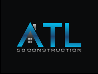 ATL 50 CONSTRUCTION logo design by bricton