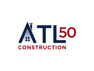 ATL 50 CONSTRUCTION logo design by GassPoll