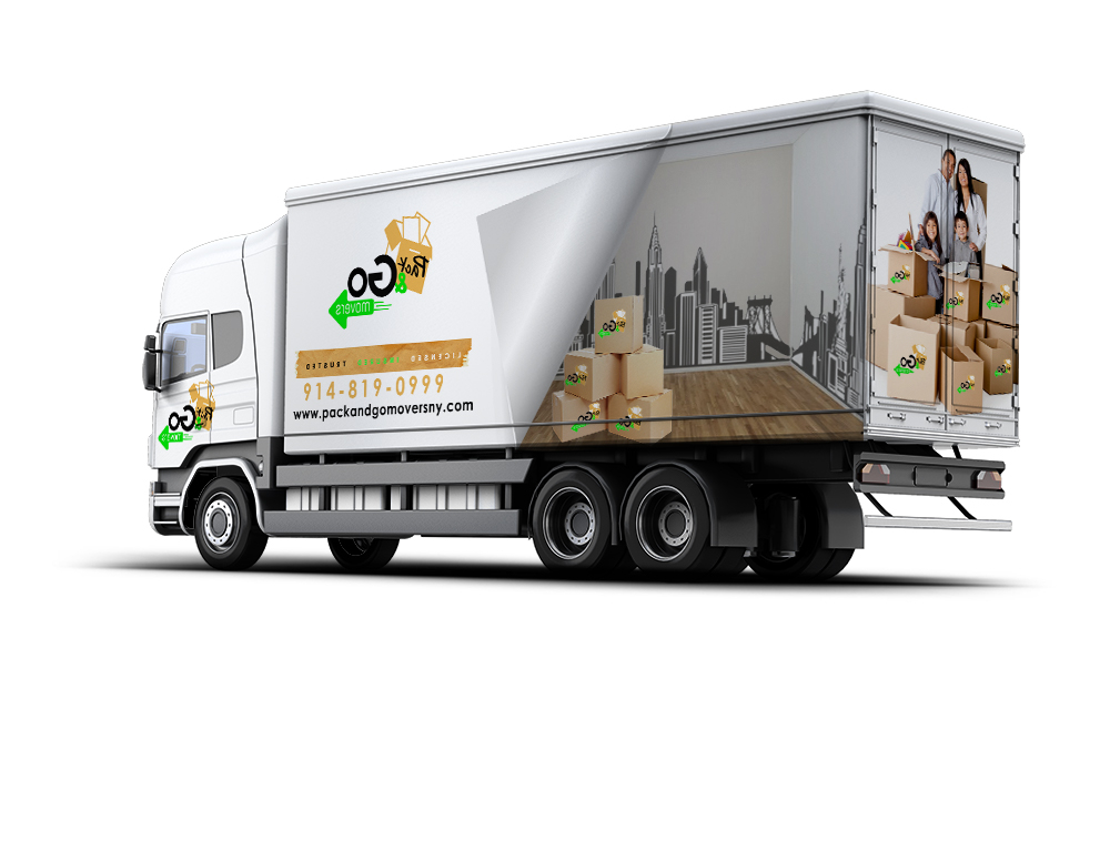 Pack & Go Movers  logo design by Niqnish