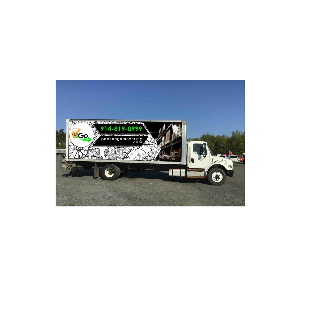 Pack & Go Movers  logo design by TMOX