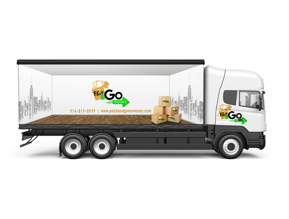 Pack & Go Movers  logo design by Niqnish