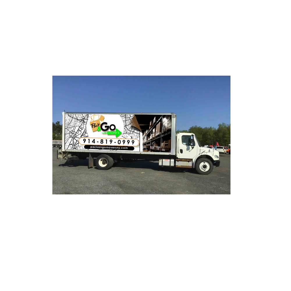 Pack & Go Movers  logo design by TMOX