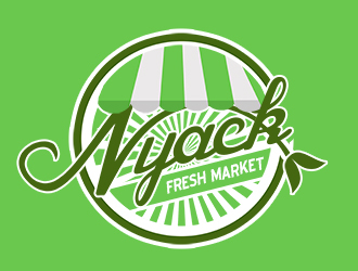 nyack fresh market logo design by bougalla005