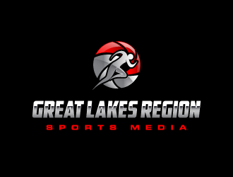 Great Lakes Region Sports Media logo design by PRN123
