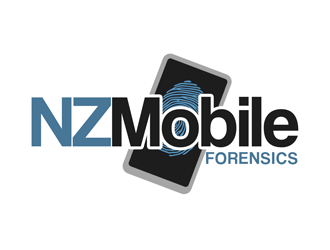 NZ Mobile Forensics logo design by kunejo