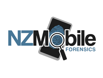 NZ Mobile Forensics logo design by kunejo