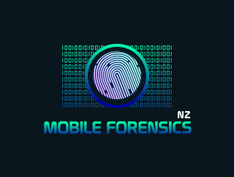 NZ Mobile Forensics logo design by czars