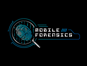 NZ Mobile Forensics logo design by dgawand