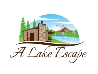 A Lake Escape logo design by jaize