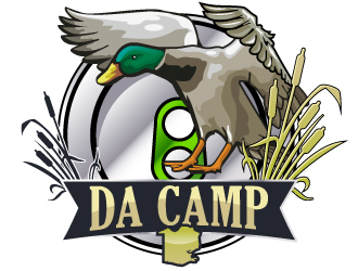 Is for our hunting camp called Da Camp logo design by LucidSketch