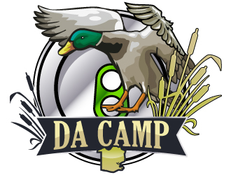 Is for our hunting camp called Da Camp logo design by LucidSketch