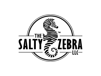 The Salty Zebra, llc logo design by josephope