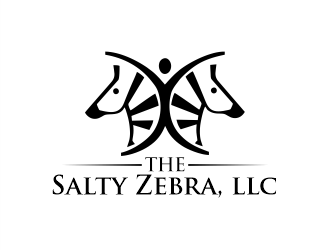 The Salty Zebra, llc logo design by Gwerth