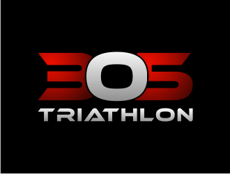 305 Triathlon logo design by ndndn