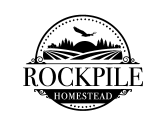 Rockpile Homestead logo design by Ultimatum