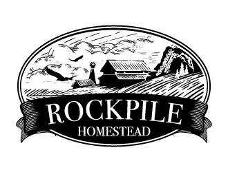 Rockpile Homestead logo design by Ultimatum