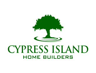 Cypress Island HomeBuilders logo design by cikiyunn