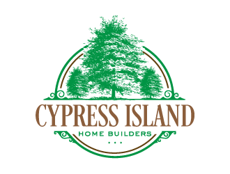 Cypress Island HomeBuilders logo design by Ultimatum