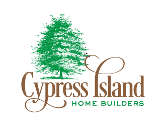 Cypress Island HomeBuilders logo design by Ultimatum
