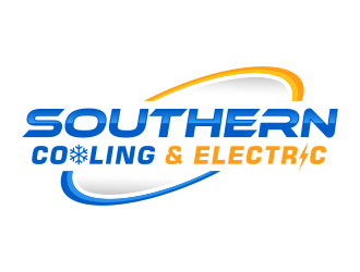 Southern Cooling & Electric logo design by Gopil