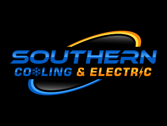 Southern Cooling & Electric logo design by Gopil