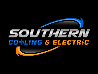 Southern Cooling & Electric logo design by Gopil
